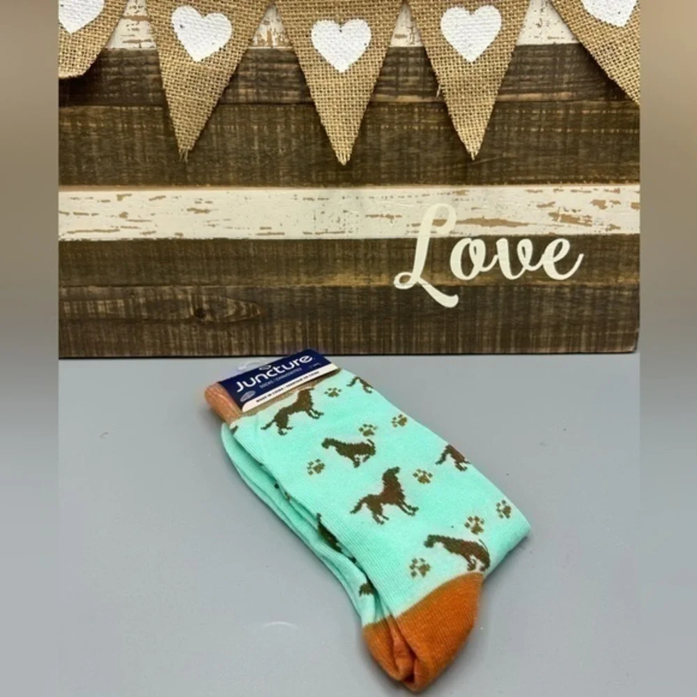 COPY - 💋NWT dog pet lover crew socks